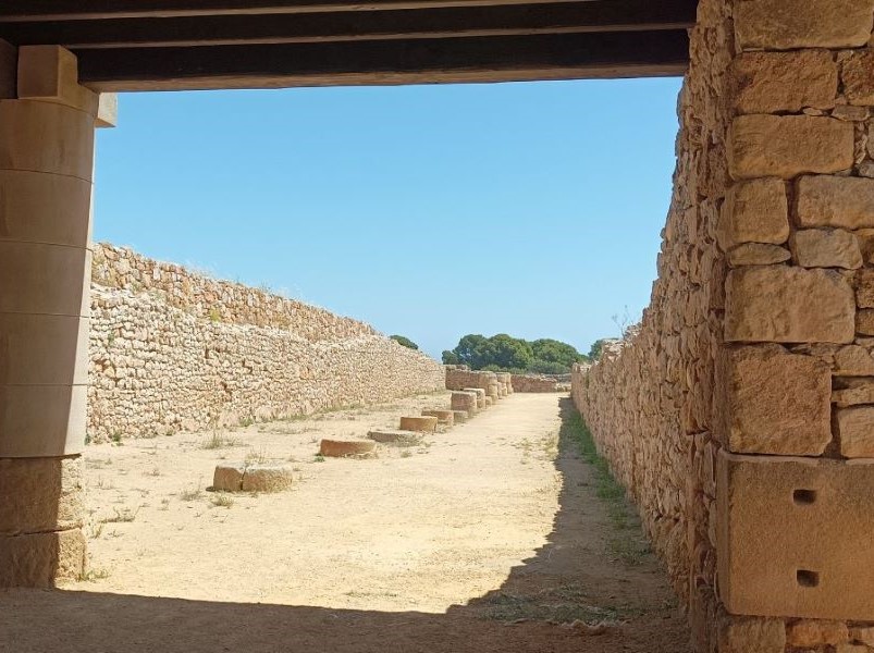 Anochecer en las playas de l'Escala